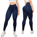 Pantaloni de Compresie cu Abdomen Strâns Ajustat
