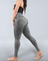 Pantaloni ajustați cu talie înaltă®