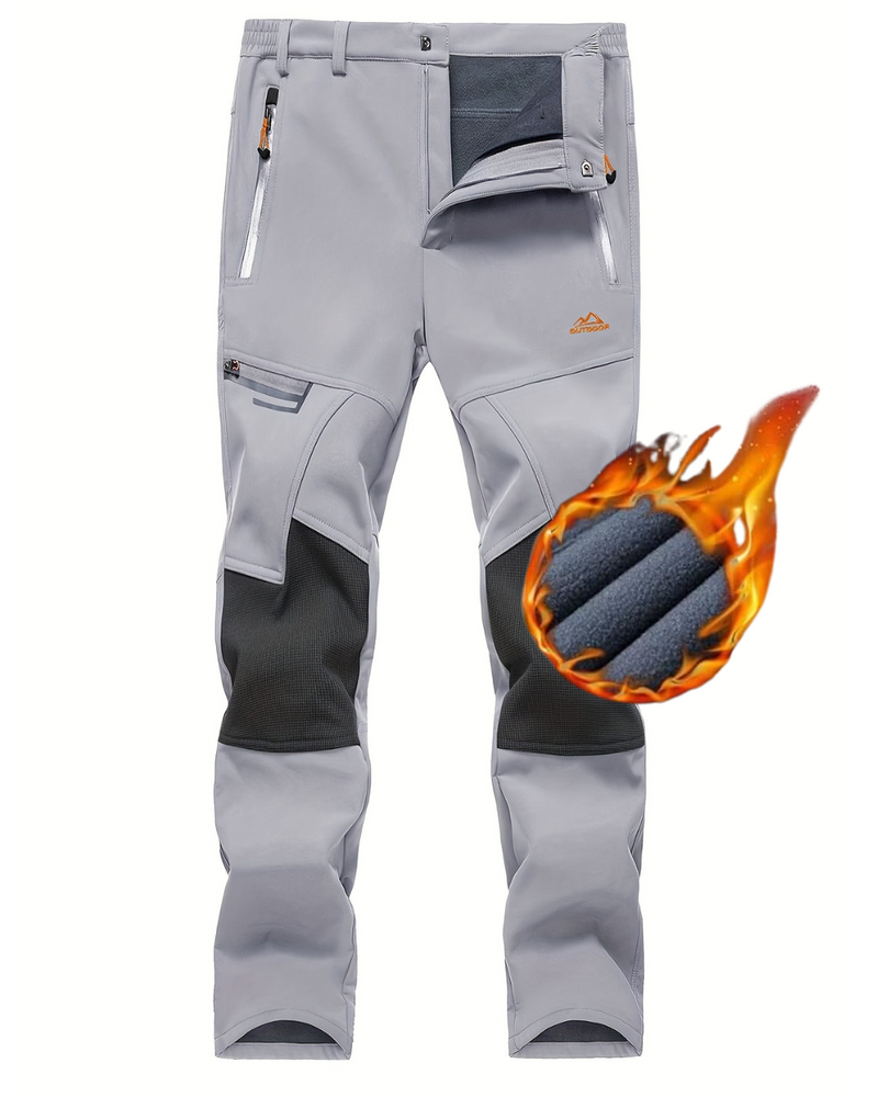 Pantaloni Impermeabile cu Căptușeală din Fleece Unisex