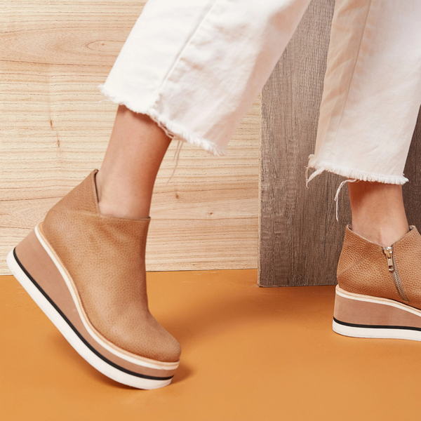 Cizme de gleznă cu fermoar pentru femei