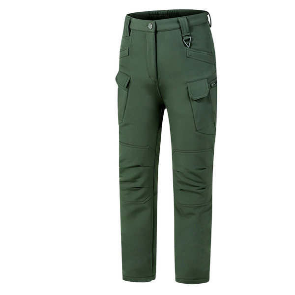 Pantaloni de Lucru Impermeabili cu Căptușeală din Fleece