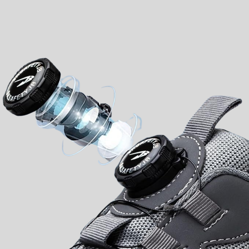 Cizme de siguranță pentru bărbați cu cataramă rotativă