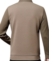 Cămașă Din Două Piese Cu Guler Cu Dungi False Pentru Bărbați