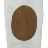 Jersey casual cu mânecă lungă pentru bărbați, cu cotiere