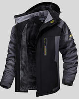 Jachetă impermeabilă căptușită cu fleece pentru bărbați